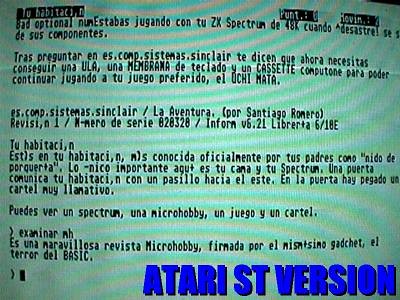 ATARI ST VERSION