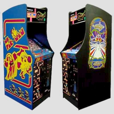 MS PAC-MAN//GALAXIAN