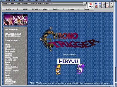 ALEXANDRIA RPG CLASSICS GAMES DATABASE