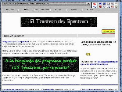 EL TRASTERO DEL SPECTRUM