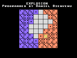 EXPLOSION BY DANIEL BIENVENU
