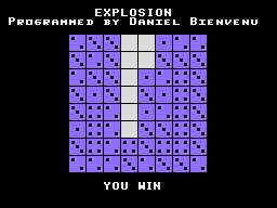 EXPLOSION BY DANIEL BIENVENU