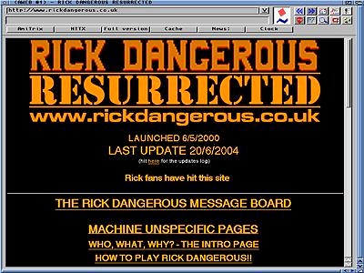 RICK DANGEROUS RESURRECTED