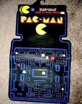 PAC-MAN CAR FLOOR MAT
