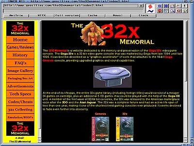 THE 32X MEMORIAL