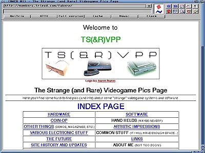 THE STRANGE (AND RARE) VIDEOGAME PICS PAGE